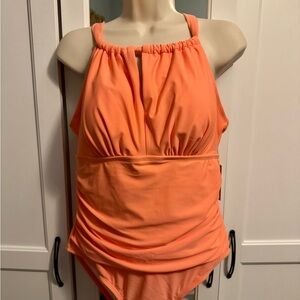 NWT Cute Orange One Piece by Kona Sol
